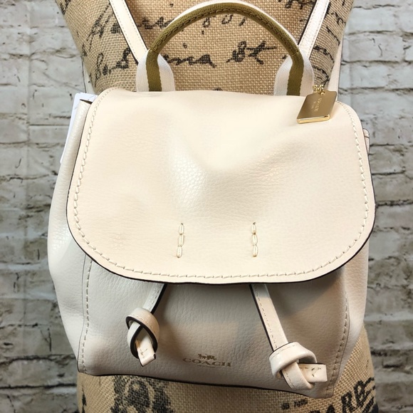 COACH • DERBY BACKPACK/CROSSBODY IN PEBBLE LEATHER - Picture 4 of 8